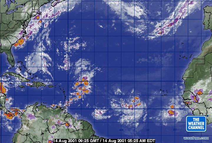 Caribbean Satellite Weather Map In Motion Weather Com Atlantic Ocean Satellite