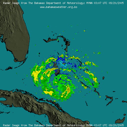 Tropical Storm  Rita Radar Image