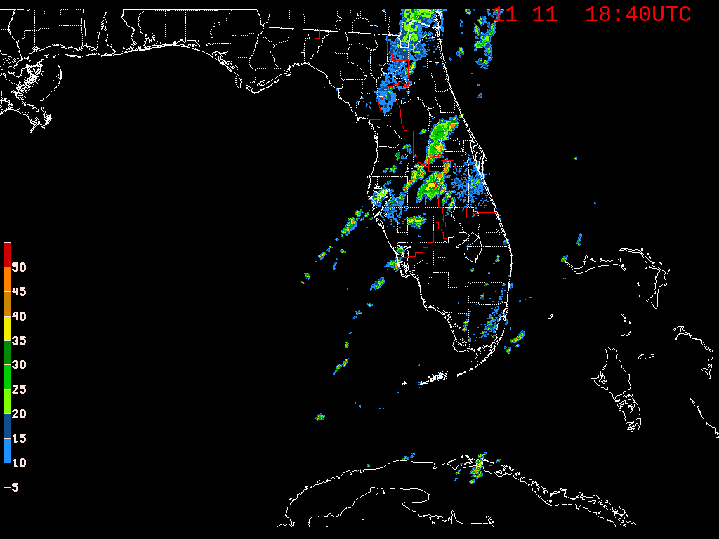 Florida Radar Recording From SFWMD for Nicole (2022)