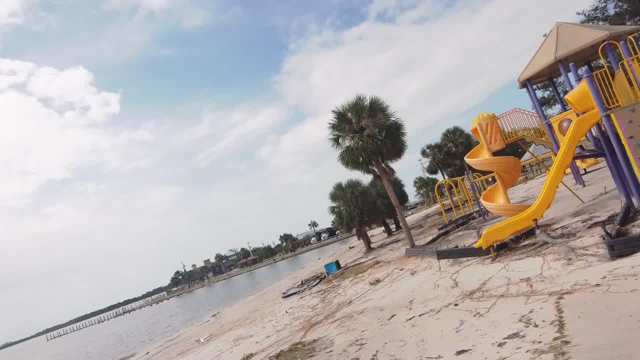 Hurricanetrack Cedar Key Playground Helene (2024)