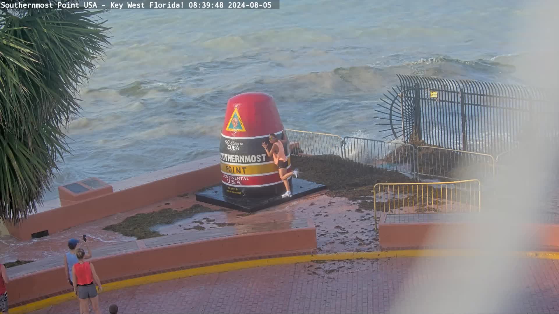 Southernmost Point Webcam Debby (2024)