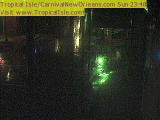 Mirror of Bourbon Street Webcam at Tropical Isle - Katrina (2005)