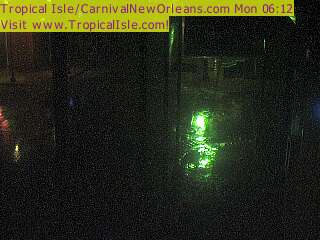 Mirror of Bourbon Street Webcam at Tropical Isle - Katrina (2005)