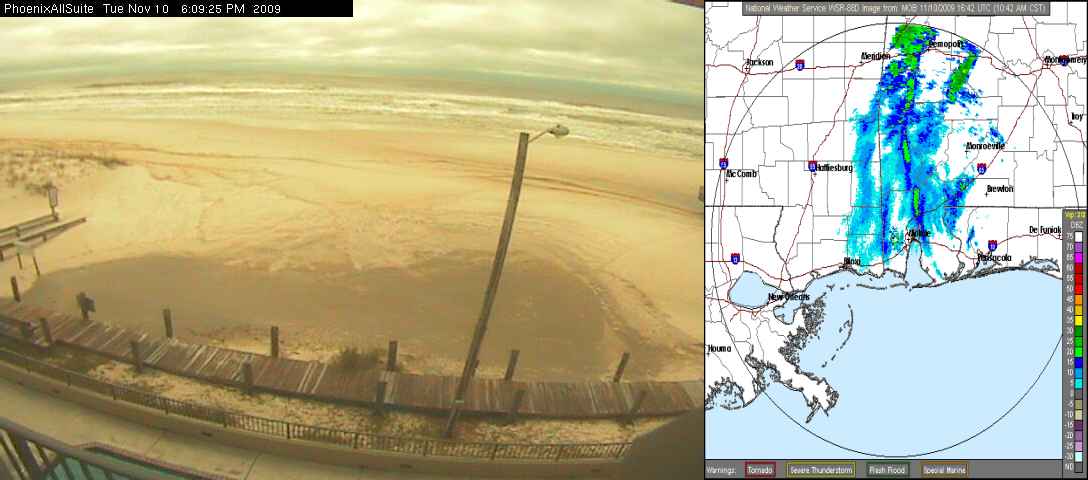 Ida approach webcam