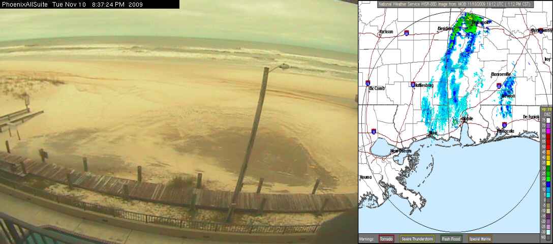 Ida approach webcam