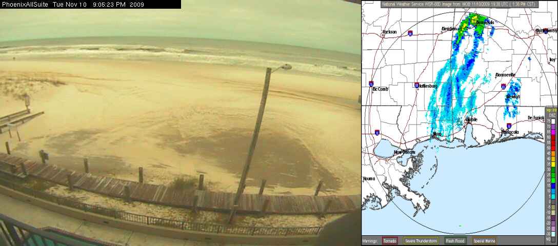 Ida approach webcam