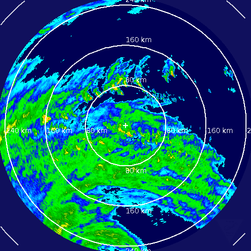 Bermuda Radar Recording of Hurricane Igor (2010) Approach