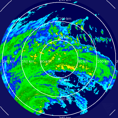Bermuda Radar Recording of Hurricane Igor (2010) Approach