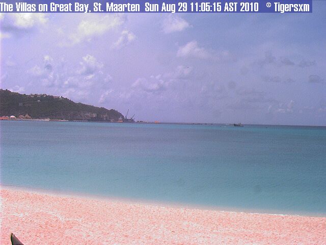 St. Maarten Webcam for Earl (2010) Approach