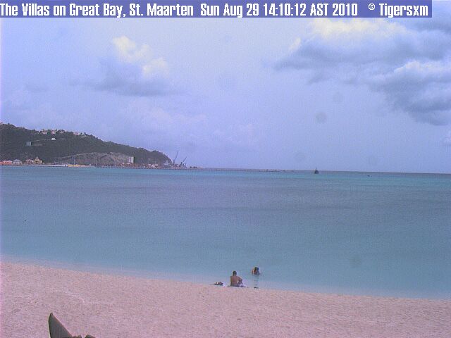 St. Maarten Webcam for Earl (2010) Approach