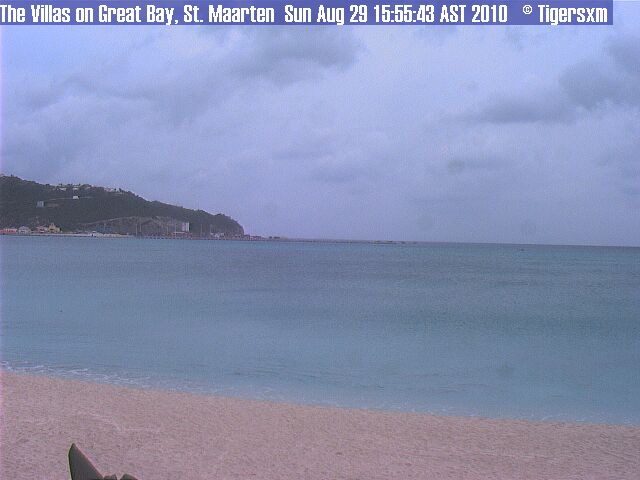 St. Maarten Webcam for Earl (2010) Approach