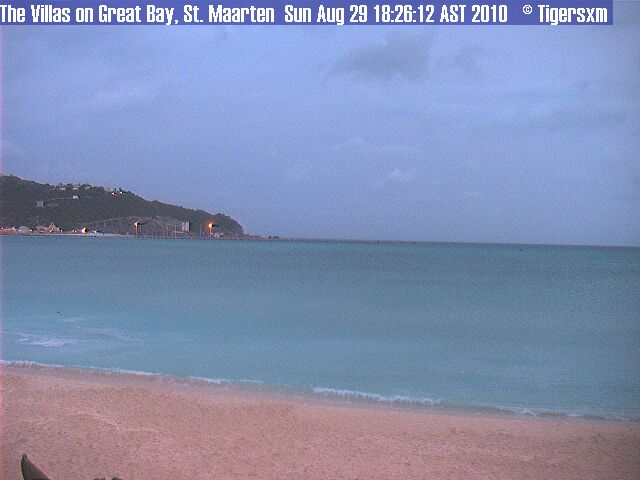 St. Maarten Webcam for Earl (2010) Approach