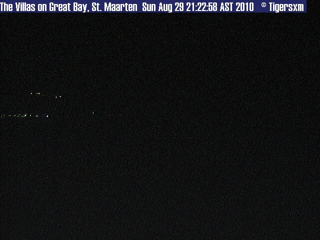 St. Maarten Webcam for Earl (2010) Approach