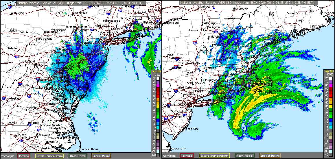 Earl US Approach Radar+More Recording