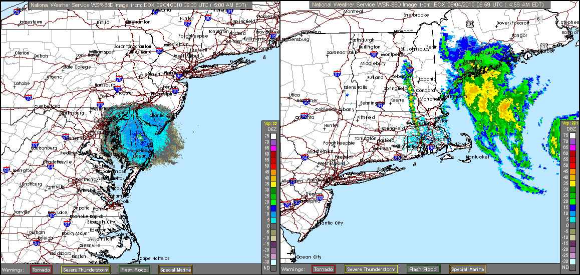 Earl US Approach Radar+More Recording