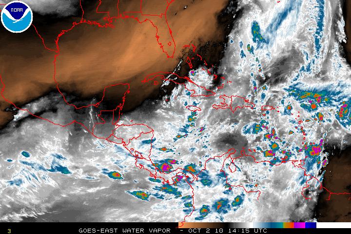 Matthew West Caribbean (2010) Water Vapor Floater Recording
