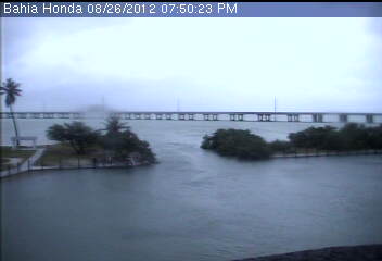 Florida Keys WebCams Bahia Honda Key (Isaac 2012 Approach)