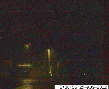 Erato Street Terminal Webcam, New Orleans, LA (Isaac 2012 Approach)