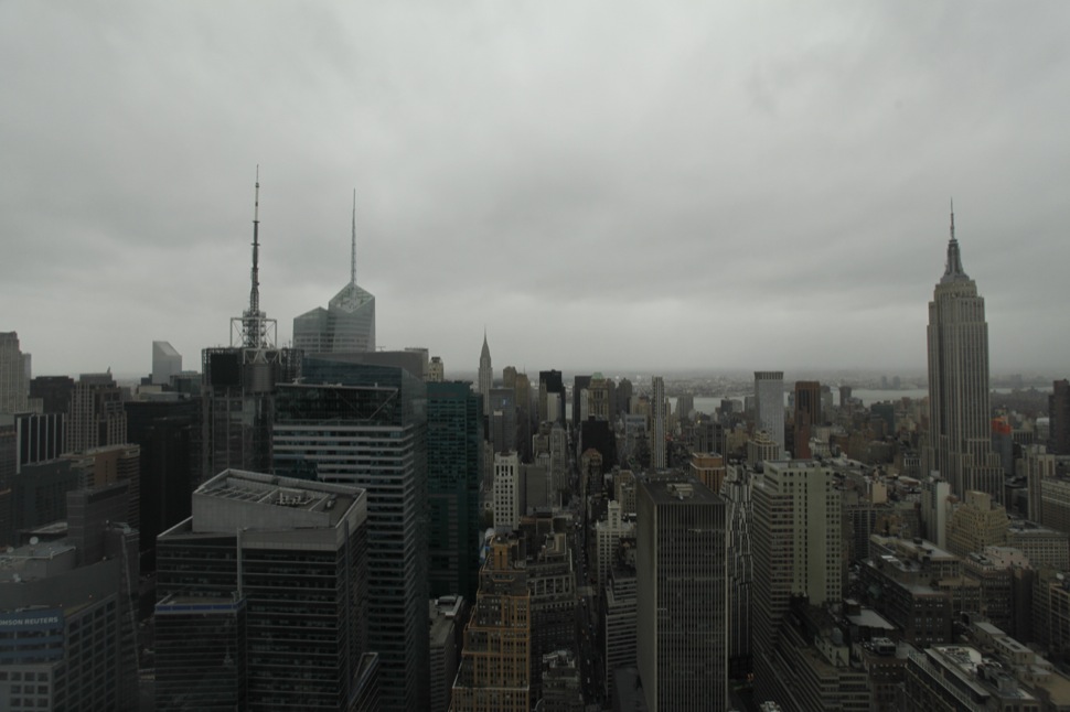 New York Times Shot of Sandy (2012) Approach to New York, NY