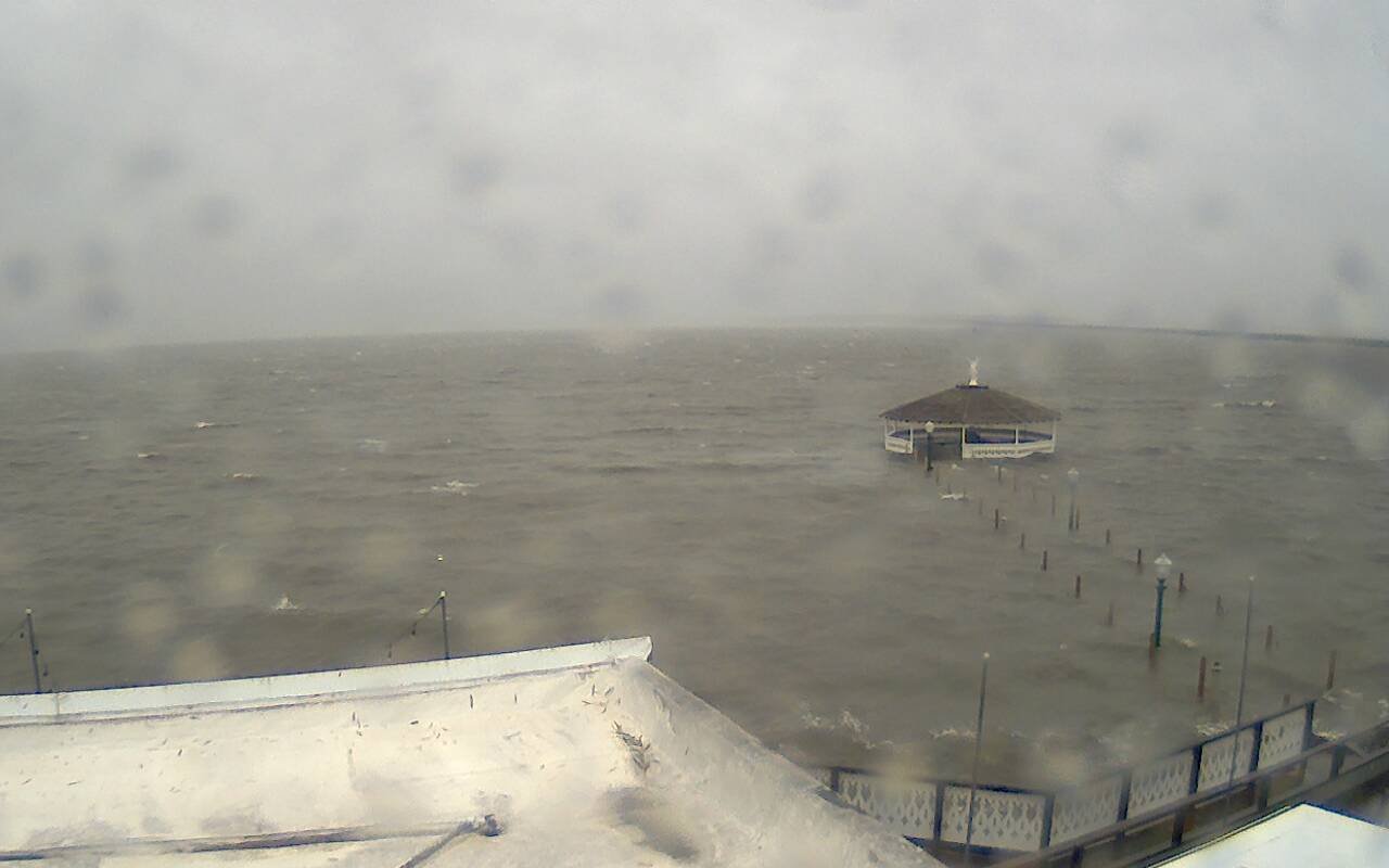 Ocean City, MD Fager's Island Gazebo (Sandy 2012 Approach)