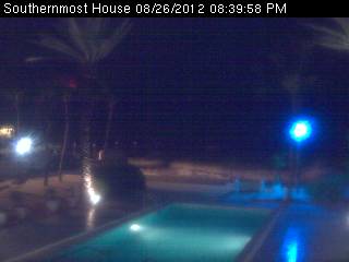 Florida Keys WebCams Southernmost House Key West (Isaac 2012 Approach)