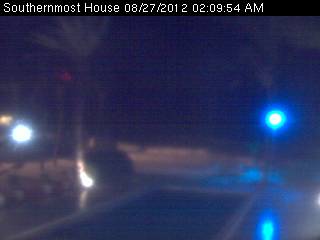 Florida Keys WebCams Southernmost House Key West (Isaac 2012 Approach)