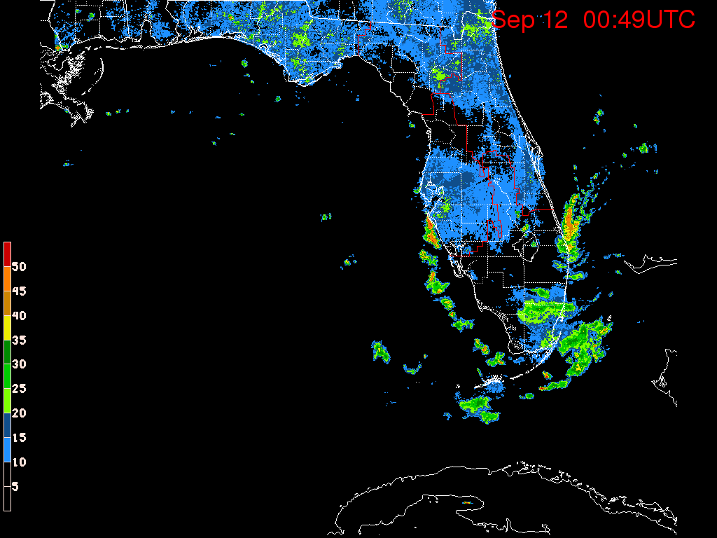 Florida Radar Recording From SFWMD for 92L (Sept 2014) Approach