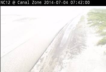 NCDOT camera at the NC 12 Canal Zone on the OBX Arthur (2014)