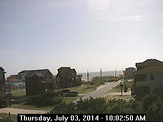 Hurricanetrack.com rodanthe cam from Arthur (2014)