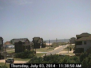 Hurricanetrack.com rodanthe cam from Arthur (2014)