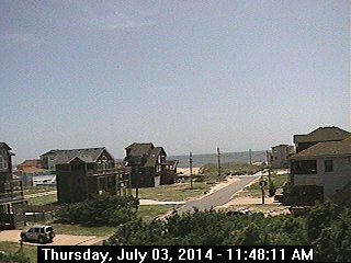 Hurricanetrack.com rodanthe cam from Arthur (2014)