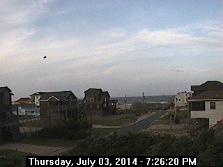 Hurricanetrack.com rodanthe cam from Arthur (2014)
