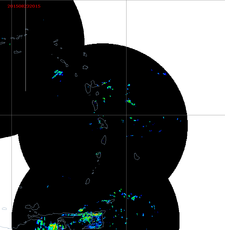 Barbados Weather East Caribbean Radar Animation for Danny (Aug 2015) Approach