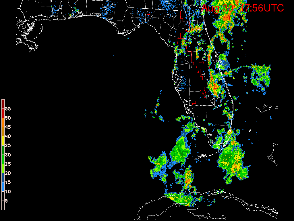 Florida Radar Recording From SFWMD for Erika (2015) Approach Florida Radar Recording From SFWMD for Erika (2015) Approach