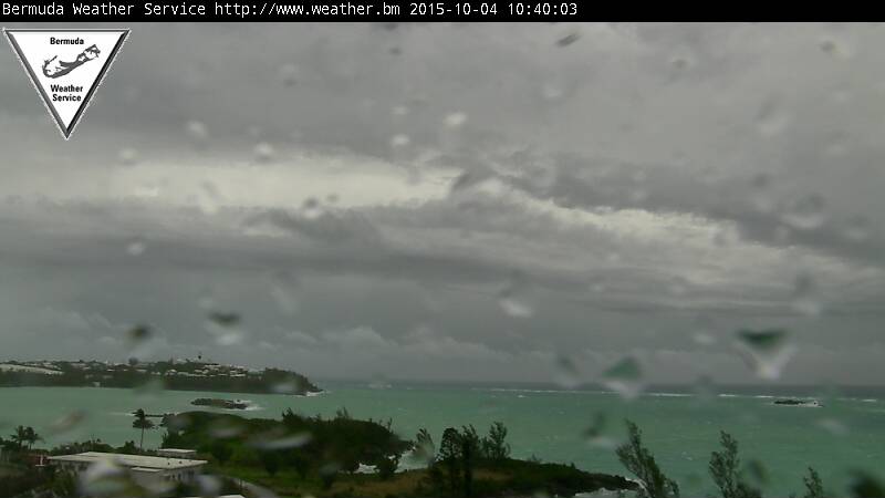 Bermuda Weather Service Webcame Recording of Joaquin (2015) Approach