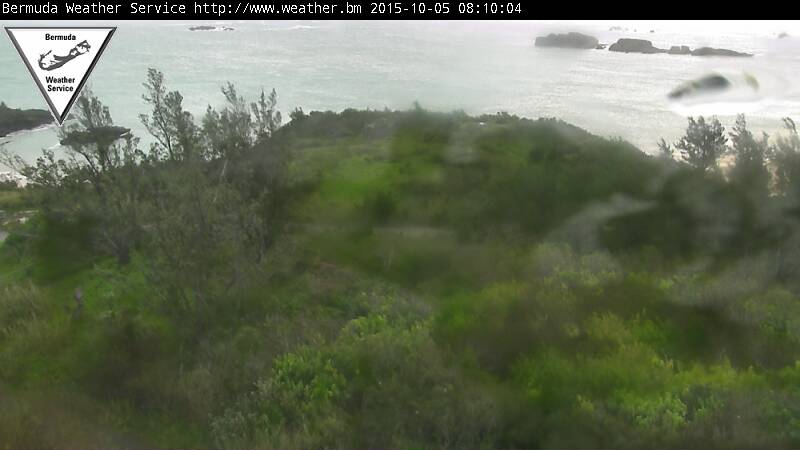 Bermuda Weather Service Webcame Recording of Joaquin (2015) Approach