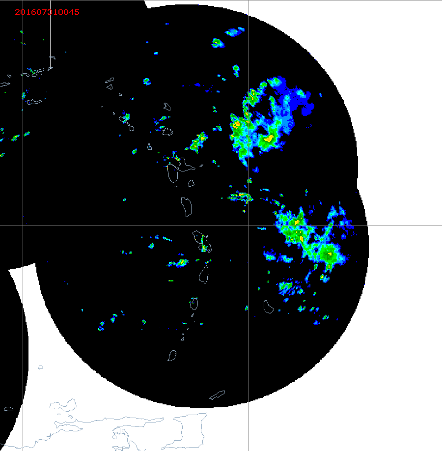 Barbados Weather Caribbean Radar Mosaic Animation for Earl 2016 Approach