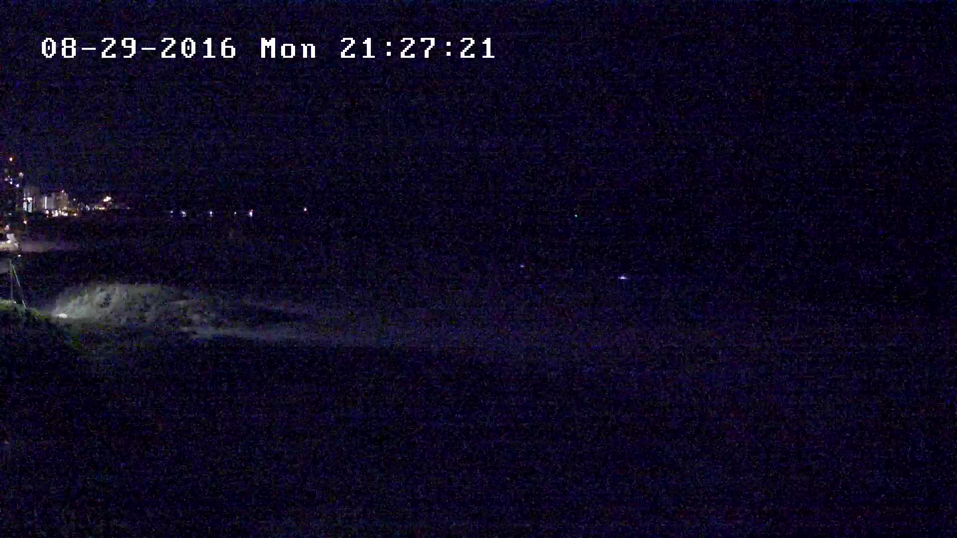 Clearwater Beach Webcam recording approach of Hermine (2016)