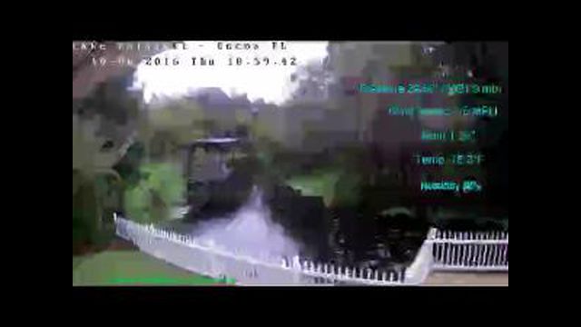 Flhurricane Cocoa Lake Poinsett Canal Cam (Matthew)