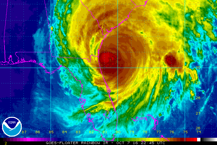 Floater Satellite Recording for Matthew (2016)