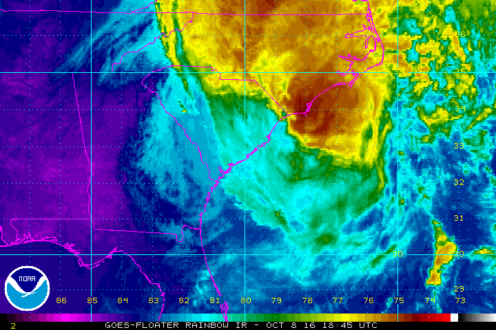 Floater Satellite Recording for Matthew (2016)