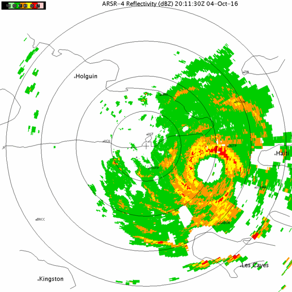 Guantanamo Bay Radar for Matthew (2016)