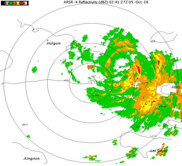 Guantanamo Bay Radar for Matthew (2016)