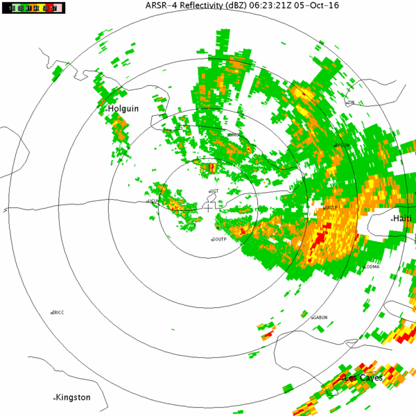 Guantanamo Bay Radar for Matthew (2016)