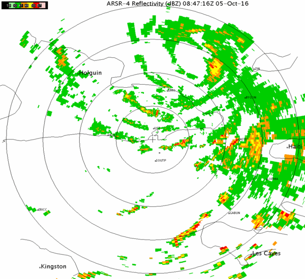 Guantanamo Bay Radar for Matthew (2016)