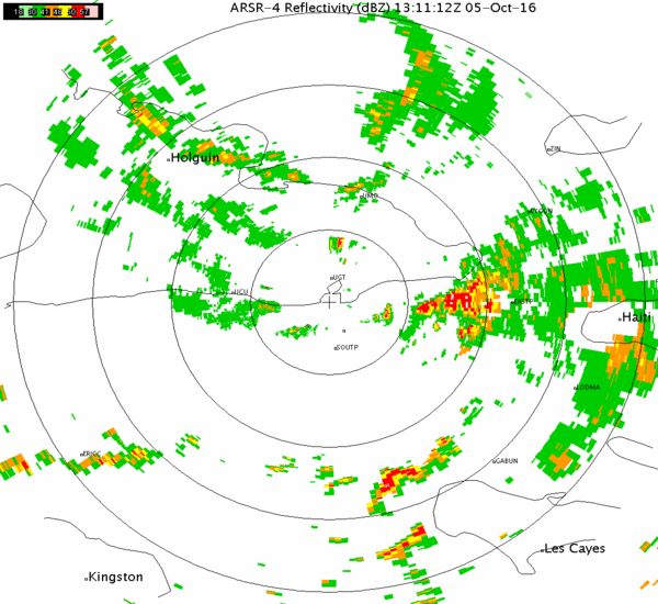 Guantanamo Bay Radar for Matthew (2016)