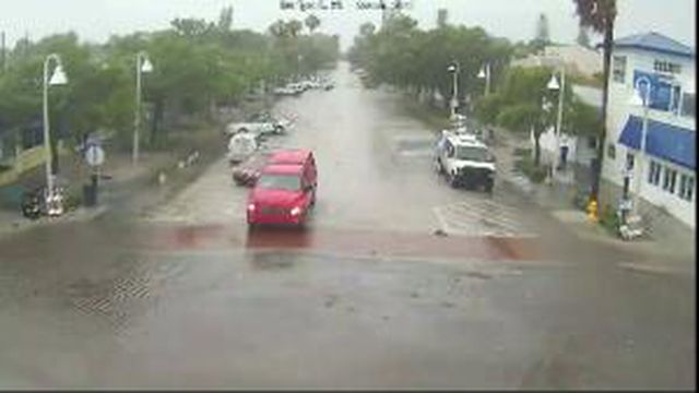 Downtown Gulfport, FL Webcam Recording Colin Approach (2016)