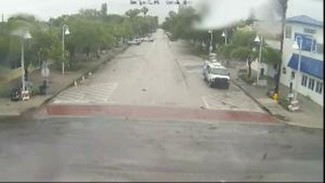 Downtown Gulfport, FL Webcam Recording Colin Approach (2016)