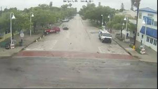 Downtown Gulfport, FL Webcam Recording Colin Approach (2016)