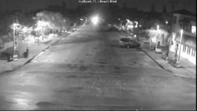 Downtown Gulfport, FL Webcam Recording Colin Approach (2016)